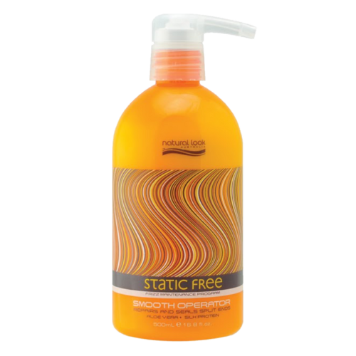 ATV Natural Look Static Free FRIZZ MAINTENANCE PROGRAMME Smooth Operator 500ml