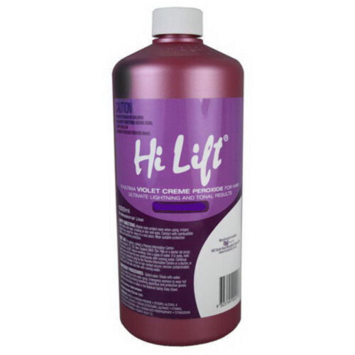Hi Lift Violet Peroxide 30 Vol 9% 1 Litre Hair Colouring Dye Developer Colour